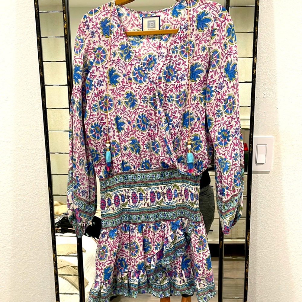 BELL Long Sleeve Cover-up Dress